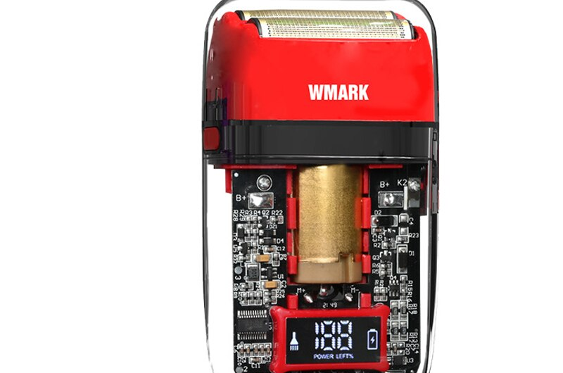 2022 ใหม่ล่าสุด WMARK NG-988 โปร่งใสเครื่องโกนหนวดไฟฟ้าไทเทเนียมชุบใบมีดไฟฟ้ามีดโกนลูกสูบผู้ชาย USB เครื่องโกนหนวด